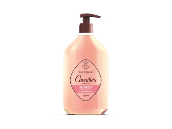 【ロジェカバイエス 】アルガンとローズ　サティニーシャワーオイル　750ml<br>【ROGE CAVAILLES】SATINY SHOWER OIL ARGAN AND ROSE 750ml