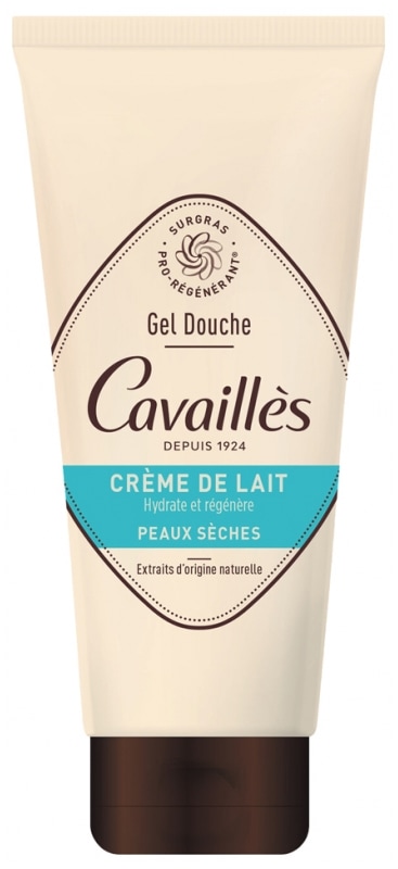 【ロジェカバイエス 】　モイスチャライジング　シャワーミルク　　200ml　保湿シャワーミルク　<br>【ROGE CAVAILLES】GEL DOUCHE HYDRATANT CREME DE LAIT 200ml