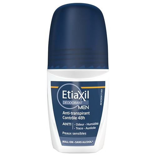 [エティアキシル] メンズ　デオドラント ロールオン　(アルコール無し) 48時間 50ml<br>[ETIAXIL] DEODRANT MEN ANTI-TRANSPIRANT ROLL-ON 48H SANS ALCHOOL  50ml