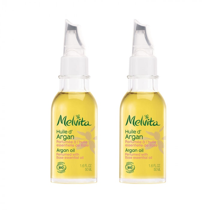 メルヴィータ] アルガンオイル（ローズの香り付き）50mL 2本