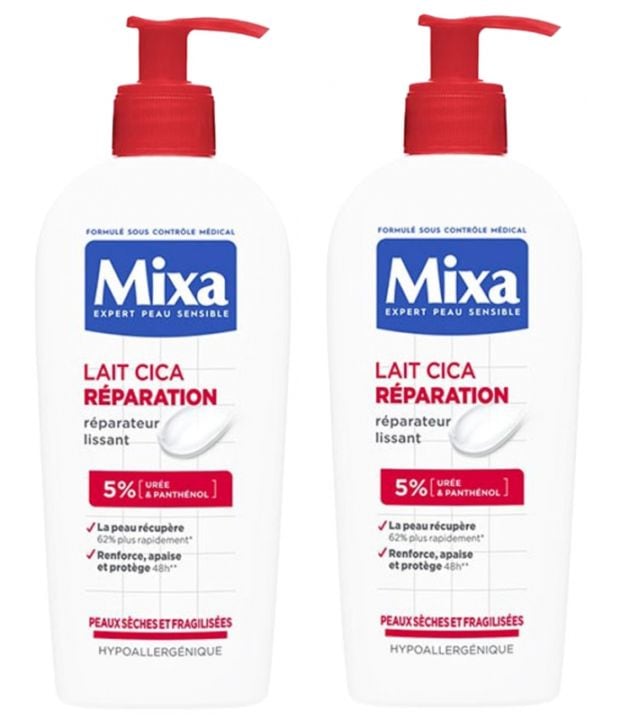 【ミクサ】シカ　レパラシオン　ミルク　250ml 2本セット<br>【MIXA】 CICA LAIT-REPARATION AVANCEE 250ml　2pcs