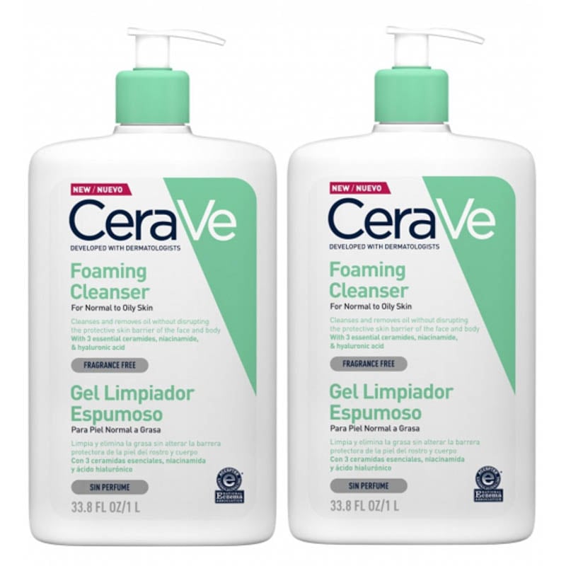【セラヴィ】 フォーミング　クレンザー　473ml ノーマル肌からオイリー肌　2本セット<br>【CeraVe】FOAMING CLEANSER 473ml　2pcs