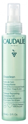 【コーダリー】　ヴィノクリーン　メイクアップリムービング　クレンジングオイル　150ml<br>【CAUDALIE】VIONCLEAN HUILE DE SOIN DEMAQUILLANT 150ml