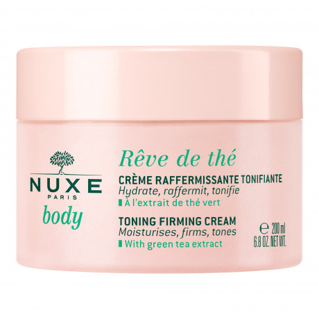 【 ニュクス】ボディ・レーブ・ド・テ　ファーミングクリーム　200ml<br>【NUXE】BODY REVE DE THE CREME RAFFERMISSANTE TONIFIANTE 200ml