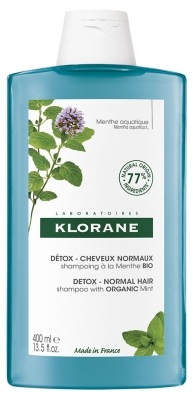 【クロラーヌ】 ミンント　デトックスシャンプー 　400ml<br>【KLORANE】 DETOX SHAMPOO A LA MINTHE 400ML