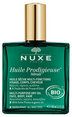 【 ニュクス】プロディジューオイル　ネロリ　100ml　<br>【NUXE】HUILE PRODIGIEUSE NEROLI 100ml