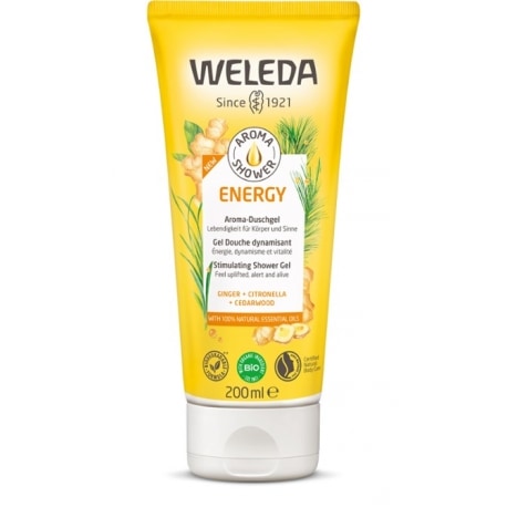 【ヴェレダ】アロマシャワーダイナミックシャワージェル　エナジー　200ml<br>【WELEDA】GEL DOUCHE DYNAMISANT ENERGY  200ml