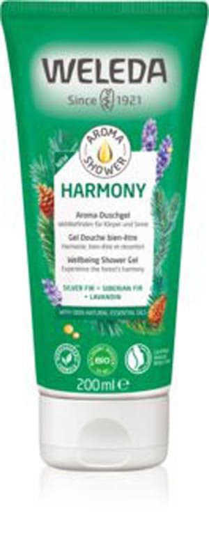 【ヴェレダ】アロマシャワーシャワージェル　ハーモニー　200ml<br>【WELEDA】AROMA SHOWER GEL DOUCHE BIEN-ETRE HARMONY  200ml