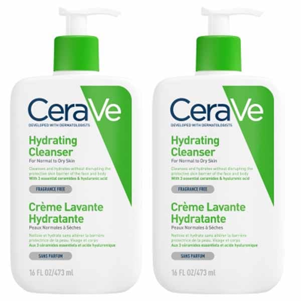 【セラヴィ】ハイドレイティング　クレンザー　473ml 2本セット ノーマル肌からオイリー肌　<br>【CeraVe】 HYDRATING  CLEANSER   473ml　2pcss