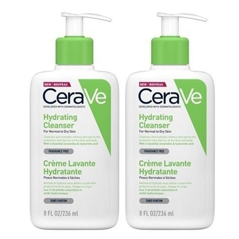 【セラヴィ】ハイドレーティング クレザー　236;ml 　2本セット<br>【CeraVe】 HYDRATING CLEANSER 236ml　2pcs