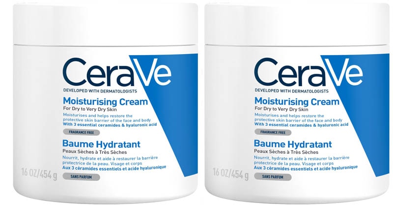 【セラヴィ】モイスチャライジング　クリーム　454ml 　2個セット<br>【CeraVe】 MOISTURISING CREAM- 454ml 2pcs