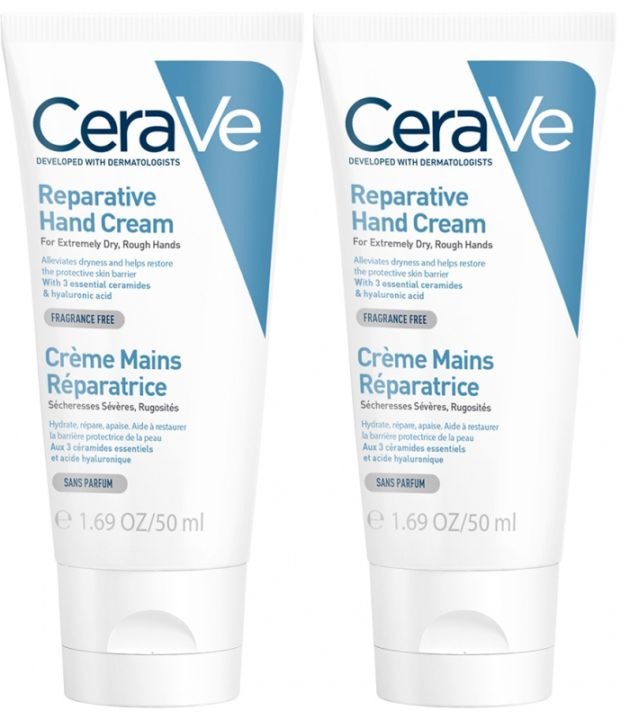 【セラヴィ】ハンドリペアクリーム　50ml 　2本セット<br>【CeraVe】REPARATIVE HAND CREAM　50ml　2pcs