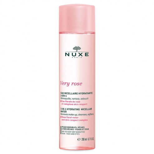 [ニュクス] 　ヴェリィ ローズ ミセラー クレンジング ウォーター 200ml　3 IN 1 オールスキンタイプ　<br> [NUXE] VERY ROSE EAU MICELLAIRE HYDRATANTE 3 EN 1