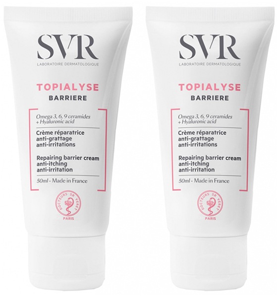 [エスブイアール]トピアリズ バリア 50ml 2本セット<br>[SVR] TOPIALYSE BARRIER CREAM 50ml 2PCS