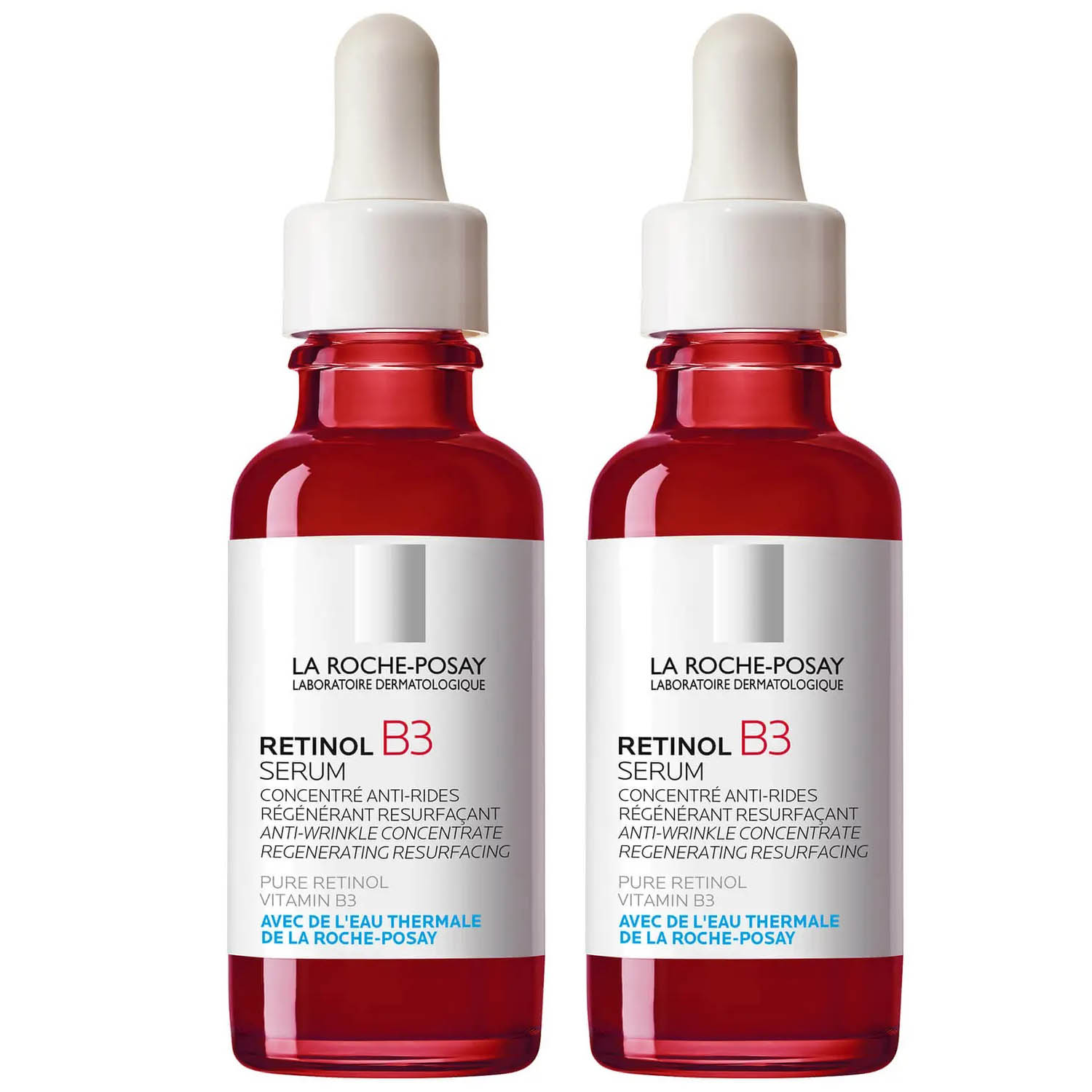 [ラロッシュポゼ ] レチノール　B3 セラム　アンチエイジング美容液 30ml　2本セット<br>[LA ROCHE POSAY]  RENTINOL B3 SERUM CONCENTRE ANTI-RIDES 30ml