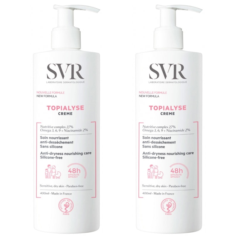 [エスブイアール]トピアリズ クリーム 400ml 2本セット<br>[SVR] TOPIALYSE CREAM 400ml 2PCS