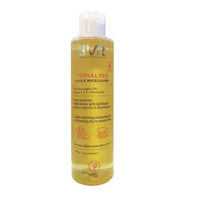 [エスブイアール]トピアリズ クレンジングオイル 200ml<br>[SVR] TOPIALYSE  HUILE LAVANTE MICELLAIRE 200ml