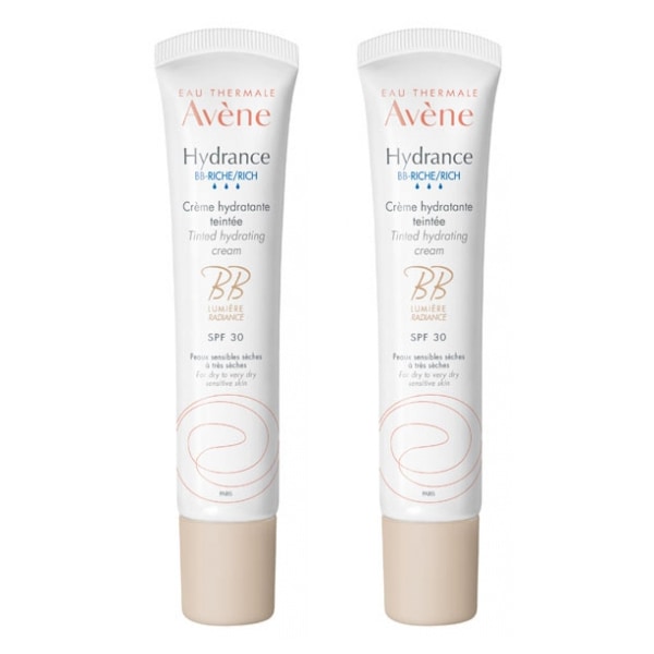 [アベンヌ]イドランス BB リッチクリーム イドラタント テインテ SPF30（乾燥肌,超乾燥肌,保湿,保水,潤い,毛穴カバー）40ml 2本セット<br> [AVENE] HYDRANCE BB-RICHE CREME HYDRATANTE TEINTEE SPF30 40ml 2PCS