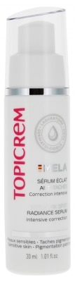 【トピクリーム】MELA ブースターセラム（色素沈着の症状を緩和,明るく輝いた肌へ）30ml<br> 【TOPICREM】MELA SERUM BOOSTER 30ml
