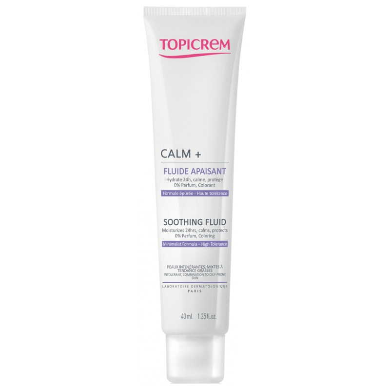 【トピクリーム】CALM+ フルイド トリートメント（肌トラブルをなだめる,さわやかで心地よい肌へ）40ml<br> 【TOPICREM】CALM+ FLUIDE APAISANTE 40ml
