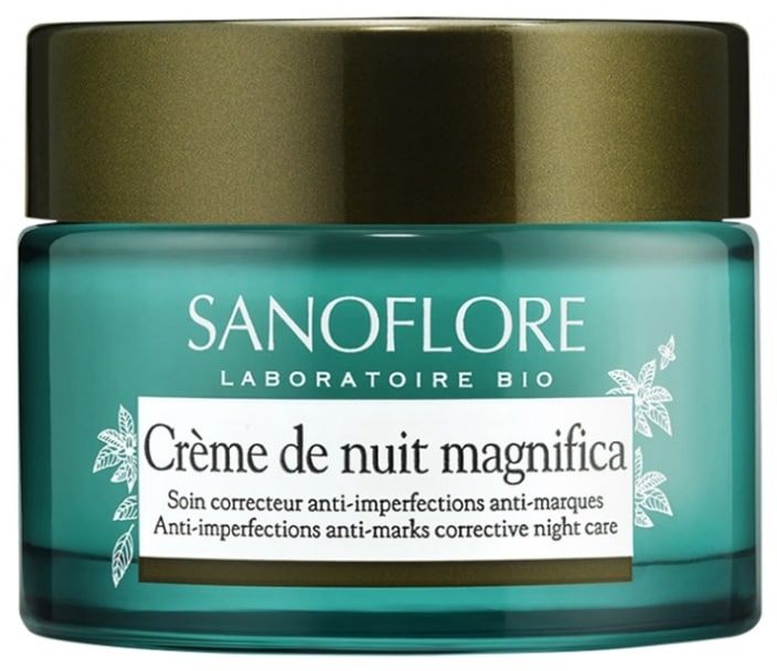 [サノフロール] ナイトクリーム マグニフィカ 50ml<br>{SANOFLORE]  CREME DE NUIT MAGNIFICA CREME HYDRATANTE VISAGE ANTIIMPERFECTIONS