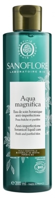 [サノフロール] アクアマグニフィカ　ローション 200ml<br>{SANOFLORE]  AQUA MAGNIFICA EAU DE SOIN BOTANIQUE  ANTI-IMPERFECTIONS