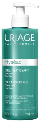 [ユリアージュ]イセアーク クレンジングジェル 500ml<br>[URIAGE]GEL NETTOYANT DOUX-HYSEAC  500ml