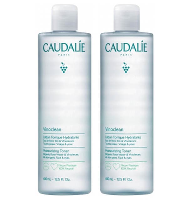 【コーダリー】　ヴィノクリーン　ローショントニック　400ml 2本セット<br>【CAUDALIE】VINOCLEAN LOTION TONIQUE HYDRATANTE - 400ML