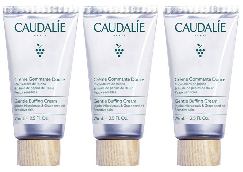 【コーダリー】ジェントルエクスフォリエイティングクリーム 75ml　3個セット<br>【CAUDALIE】CREME GOMMANT DOUCE - VINOCLEAN 75ml