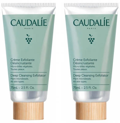 【コーダリー】ディープクレンジングエクスフォリエイティングクリーム 75ml　2個セット<br>【CAUDALIE】CREME EXFOLIANTE DESINCRUSTANTE - VINOCLEAN 75ml