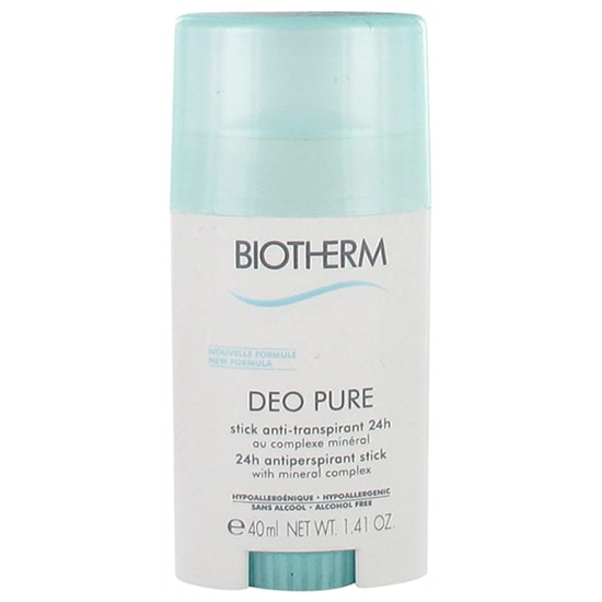 【ビオテルム】デオピュア アンチトランスピラン スティック（脇のデオドラント,発汗を防ぐ）40ml<br>【BIOTHERM】DEO PURE STICK ANTI-TRANSPIRANT 40ml