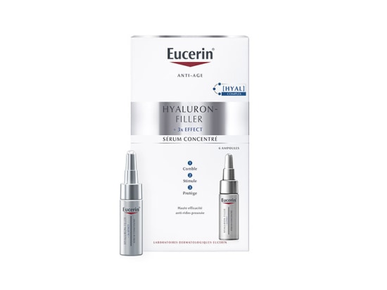 [ユーセリン]  ヒアルロンフィラー+ 3X イフェクト セラム　5mlｘ6アンプル　<br>[EUCERIN]HYALURON FILLER +3x EFFECT SERUM CONCENTRE　5ｍｘ6ampulesｌ