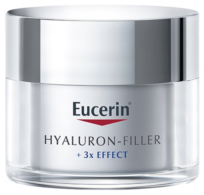 [ユーセリン]  ヒアルロンフィラー+ 3X デイクリーム　SPF30 50ml　オールスキン<br>[EUCERIN]HYALURON FILLER +3x EFFECT SOIN DE JOUR SPF30　50ml TOUES TYPES DE PEAUX