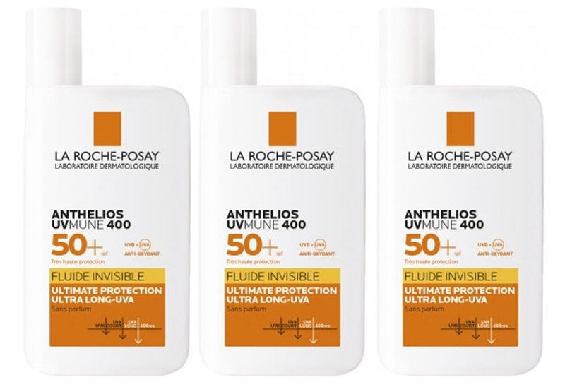[����å���ݥ� ] ����ƥꥪ�� UVmune 400 �ե륤�� ����ӥ��֥� SPF50 50ml ����̵�� 3�ĥ��å�[LA ROCHE POSAY] ANTHELIOS UVMUNE 400 FLUIDE INVISIBLE SPF50+ 50ml SANS PARFUM