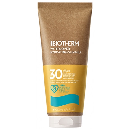 【ビオテルム】ウォターラバー サンミルク SPF30（高保護,耐水性）200ml<br>【BIOTHERM】WATER LOVER LAIT SOLAIRE SPF30 200ml