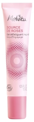[メルヴィータ]  ソースドローズ アンチファティーグアイジェル 15ml<br>[MELVITA]  SOURCE DE ROSE GEL DEFATIGANT DE REGARD 15ml