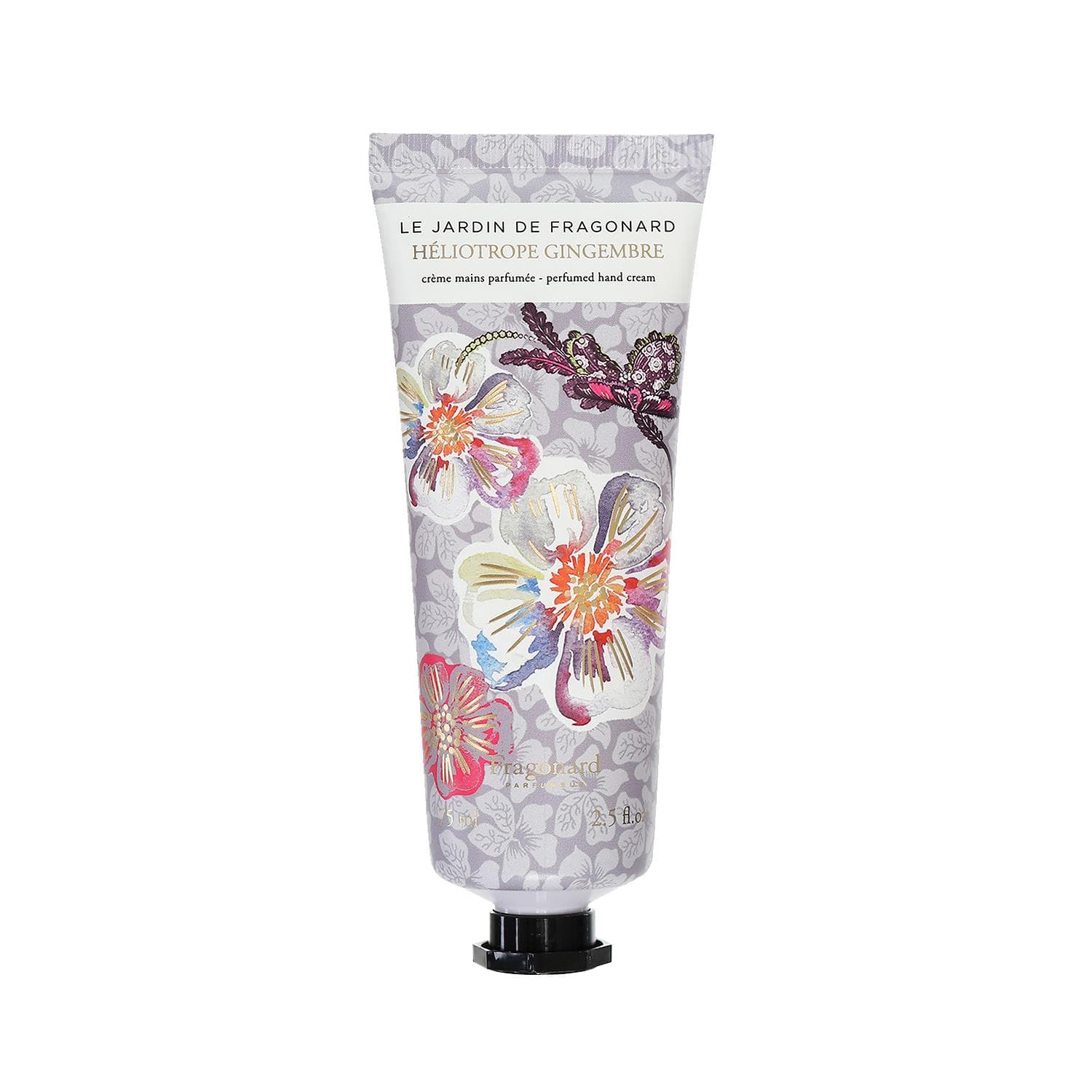 【フラゴナール】　ハンドクリーム- ジンジャー 75ml<br>【FRAGONARD】　CREME MAINS -　ELIOTROPE GINGEMBRE 75ml