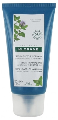 【クロラーヌ】ミント ヘヤー コンディショナー150 ml<br>【KLORANE】DETOX - CHEVEUX NOMAUX APRES-SHAMPOOING A LA MENTHE 150ml