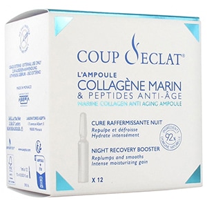 【クップ・ド・エクラ】コラーゲン（年齢肌をふっくら,引き締め）1ml x 12ampules<br>【COUP D'ECLAT】AMPOULES AU COLLAGENEMARIN 1ml x 12ampules