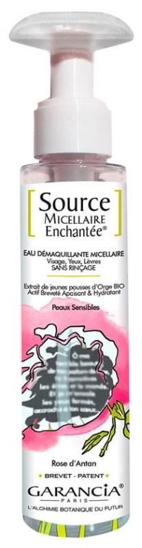 【ガランシア】ミセルエンチャントソースボトル - ローズ 100ml<br>【GARANCIA】SOURCE MICELLAIRE ENCHANTEE FLACON ROSE 100ml