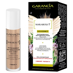 【ガランシア】マラバウト Ｔゾーン S.O.S.（毛穴を引き締める,マットな肌へ）10ml<br>【GARANCIA】MARABOU-T S.O.S. ZONE T ROLL-ON MATIFIAN 10ml