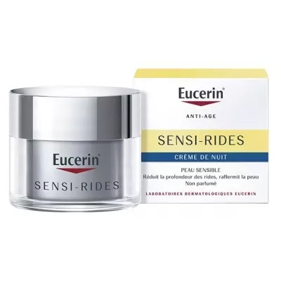 【ユーセリン】センシリッド アンチリンクル ナイトクリーム 50mL<br>【EUCERIN】SENSI-RIDES SOIN ANTI-RIDES NUIT 50mL