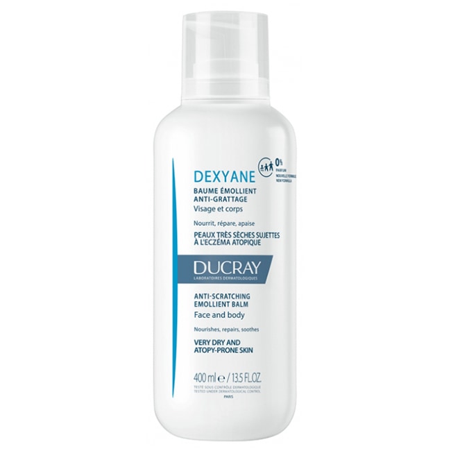 【デュクレイ】DEXYANE バームエモリエント（乾燥による炎症を鎮める,しなやかで心地よい肌）400ml<br>【DUCRAY】DEXYANE BAUME EMOLLIENT ANTI-GRATTAGE 400ml