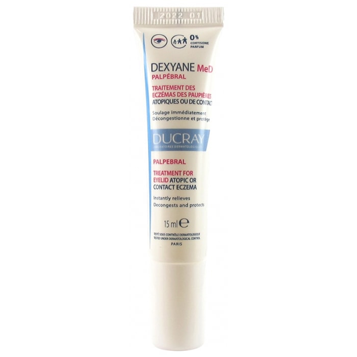 【デュクレイ】DEXYANE MED アイクリーム（かゆみや痛みを和らげる,肌のバリア機能を回復）15ml<br>【DUCRAY】DEXYANE MED PALPEBRAL 15ml