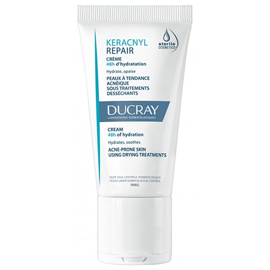 【デュクレイ】IKERACNYL リペアクリーム（潤いを与え保湿,落ち着かせて修復）50ml<br>【DUCRAY】KERACNYL REPAIR CREME 50ml