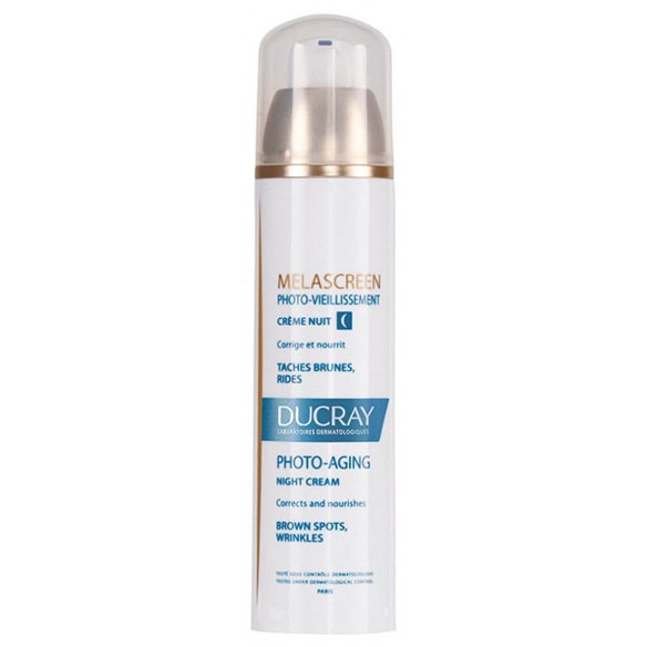 【デュクレイ】MELASCREEN ナイトクリーム（シミやシワを補正,ハリの喪失に働きかける）50ml<br>【DUCRAY】MRLASCREEN CREME NUIT 50ml