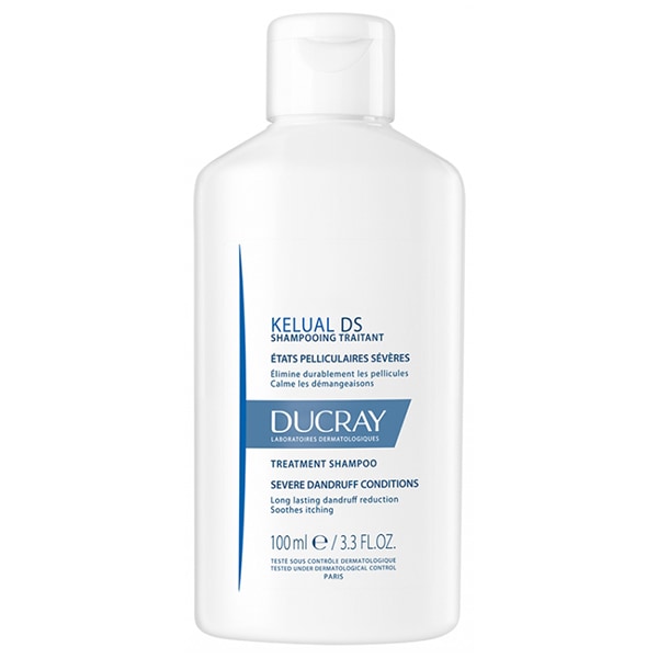 【デュクレイ】KELUAL DS シビア ダンドラフ トリートメント シャンプー（フケを除去,かゆみを鎮める）100ml<br>【DUCRAY】KELUAL DS SHAMPOOING TRAITANT ETATS PELLICULIAIRES SEVERES 100ml