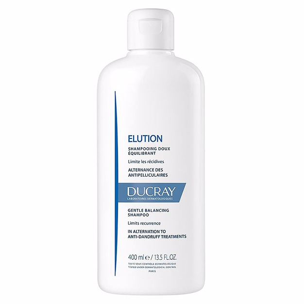 【デュクレイ】ELUTION シャンプー（フケの再発を抑える,軽さとボリューム）400ml<br>【DUCRAY】ELUTION SHAMPOOING DOUX REEQUILIBRANT 400ml