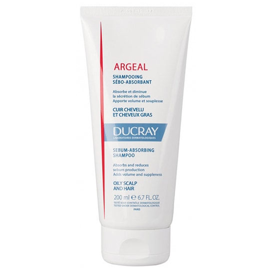 【デュクレイ】ARGEAL セボアブゾーバントシャンプー（皮脂をコントロール,余分な皮脂を吸着）200ml<br>【DUCRAY】ARGEAL SHAMPOOING TRAITANT SEBO-ABSORBANT 200ml
