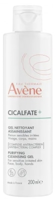 [アベンヌ] シカルフェート(+) ピュリファイング　クレンジングジェル　200ml　敏感肌 痒み肌<br>[AVENE] CICALFATE+ GEL NETTOYANT ASSAINISSANT 200ml
